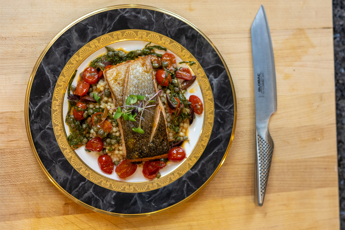 How to Score Salmon for Perfectly Crispy Skin Featuring the 6" Kiritsuke Utility Knife