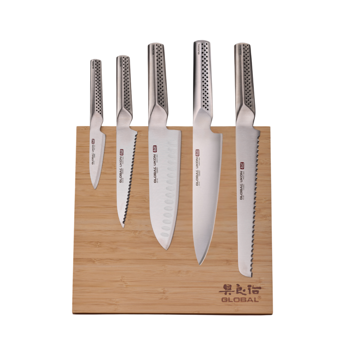 Bitoku 6-Piece Ukon Essentials Set - Bamboo