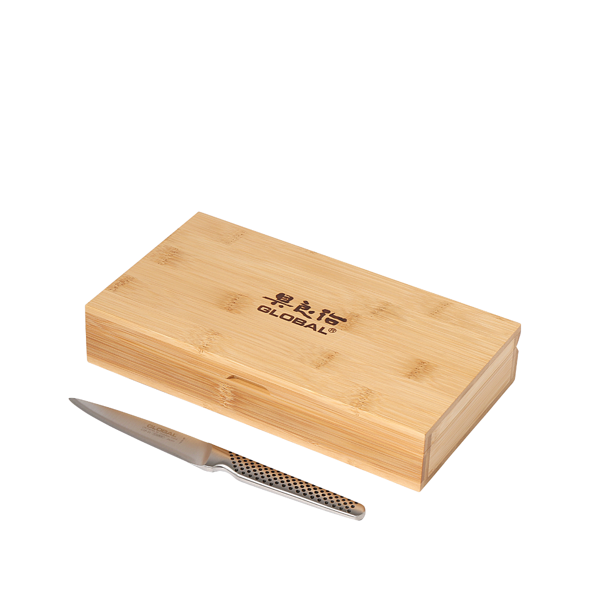 Steak Knife Box 6-Piece Set - Bamboo