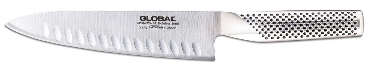 Classic 7" Japanese Fluted Chef's Knife